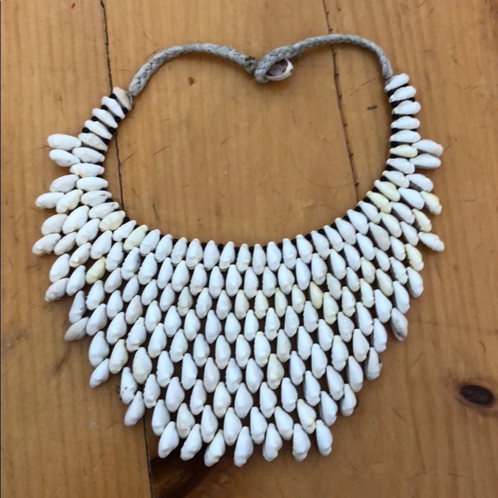 Vintage puka shell necklace